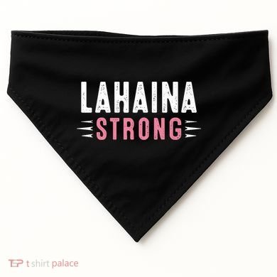 Lahaina Strong Premium USA-Made Doggie Bandana