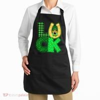 Luck St Patricks Day Lucky Leprechaun Cute Apron thumb 2