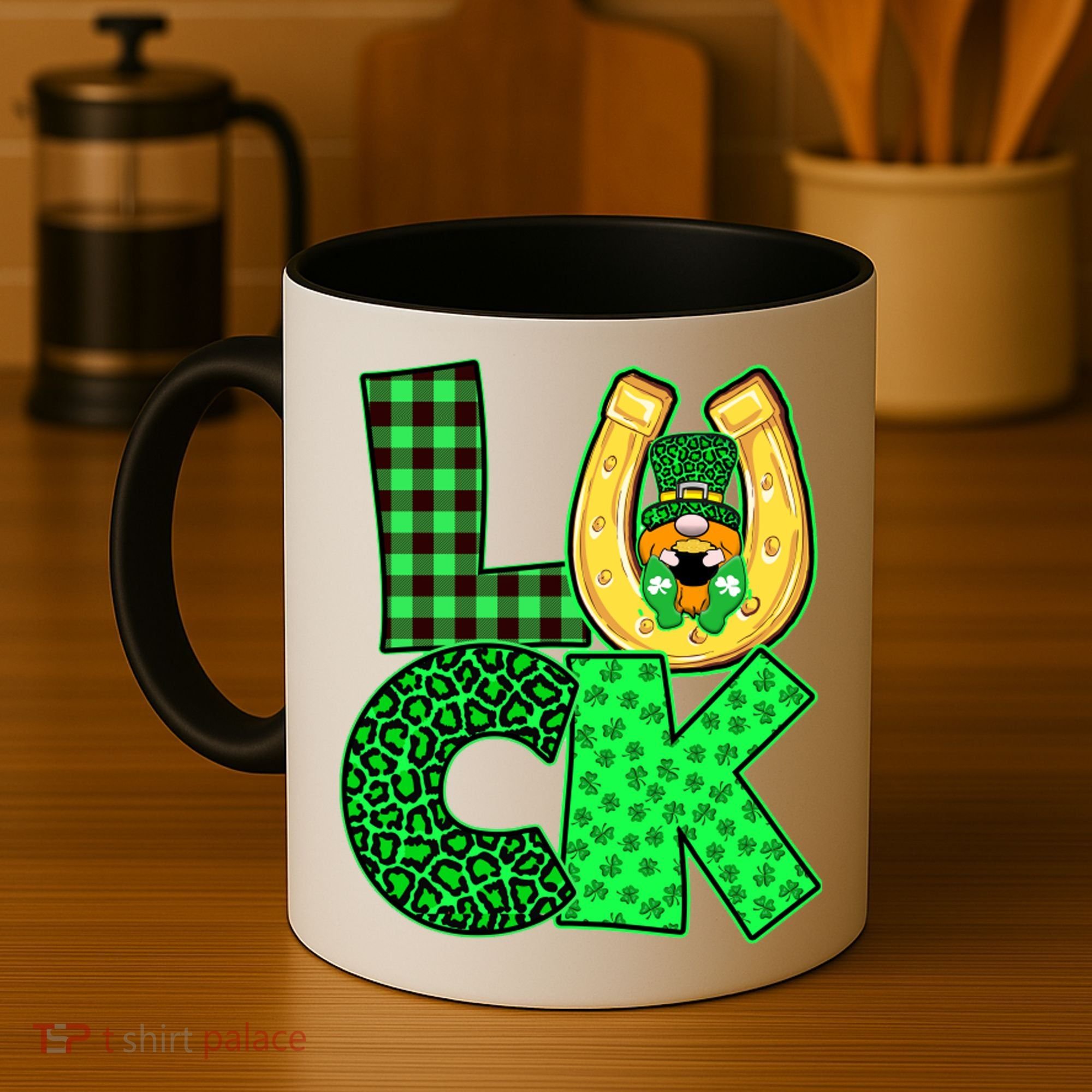 Luck St Patricks Day Lucky Leprechaun Cute Coffee Mug
