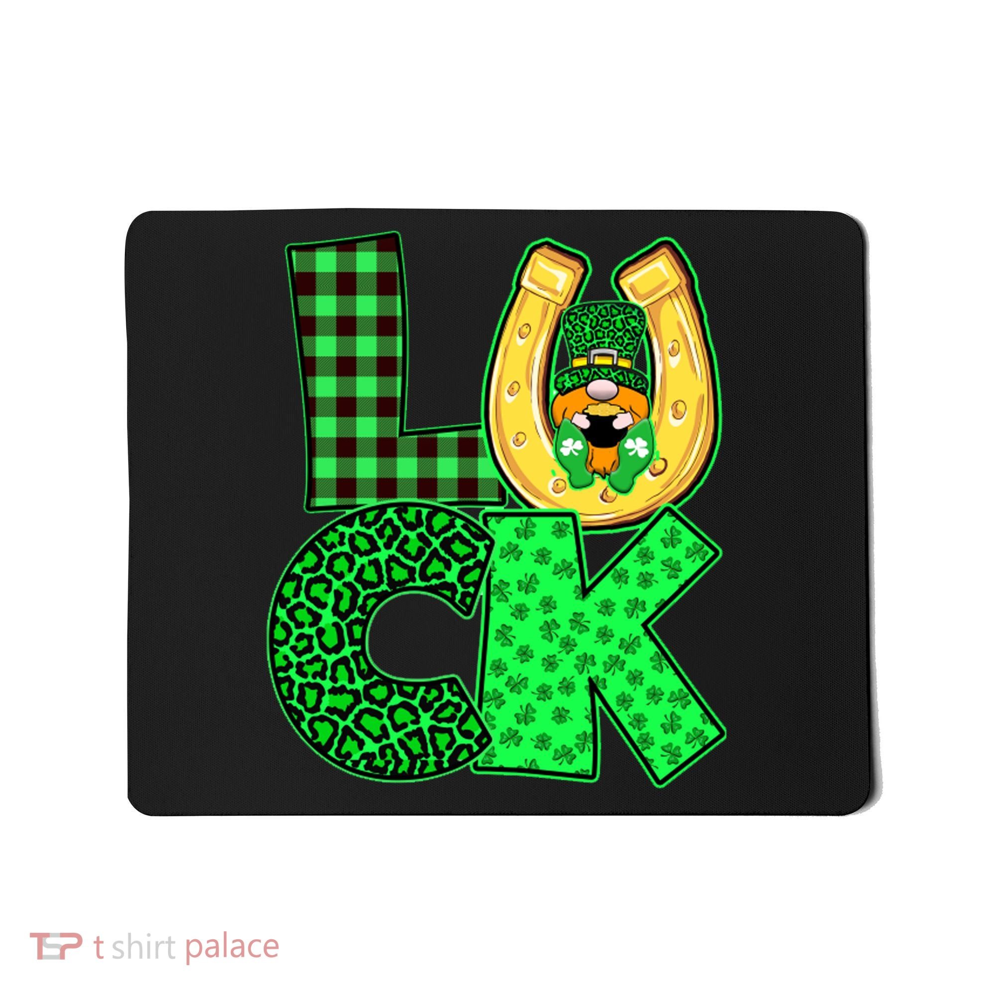 Luck St Patricks Day Lucky Leprechaun Cute Mousepad