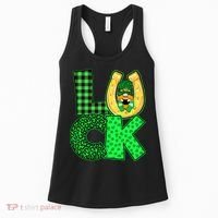 Luck St Patricks Day Lucky Leprechaun Cute Women's Tank Top thumb 0
