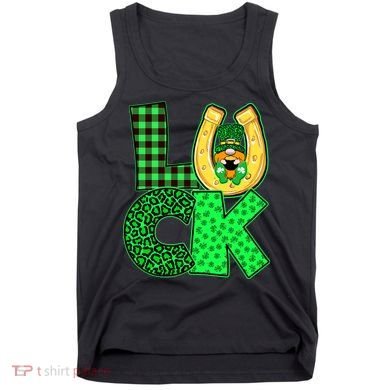 Luck St Patricks Day Lucky Leprechaun Cute Tank Top