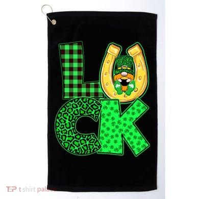 Luck St Patricks Day Lucky Leprechaun Cute Golf Towel