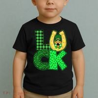 Luck St Patricks Day Lucky Leprechaun Cute Toddler T-Shirt thumb 2