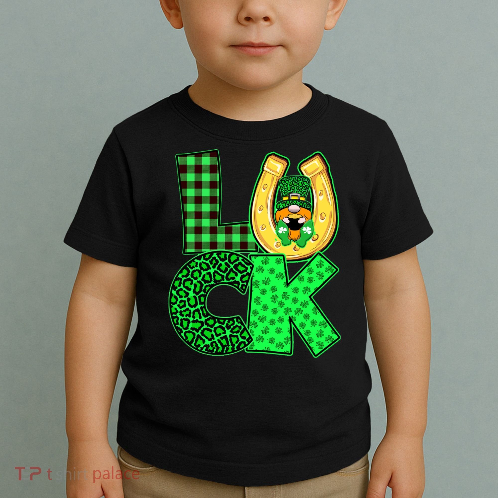Luck St Patricks Day Lucky Leprechaun Cute Toddler T-Shirt