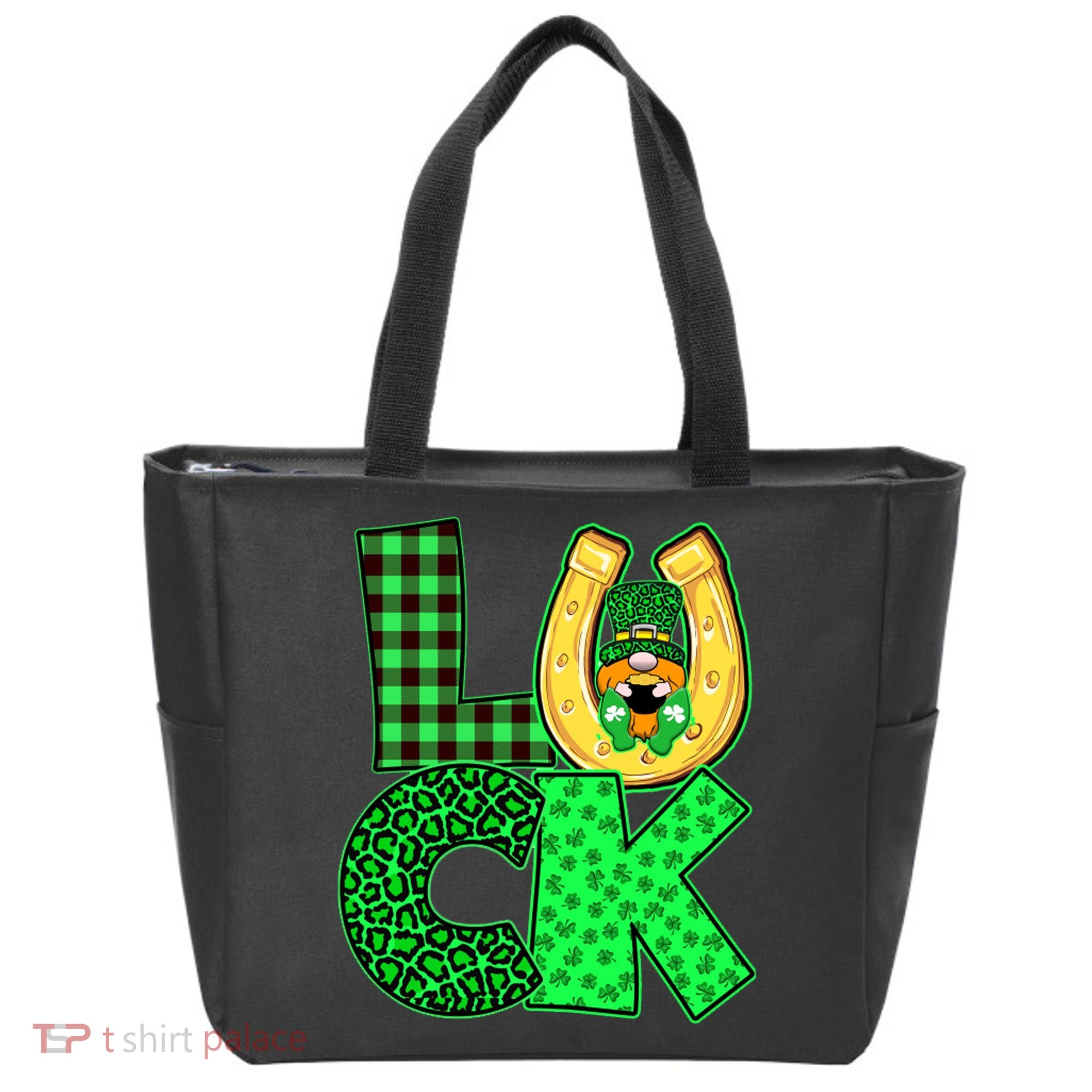 Luck St Patricks Day Lucky Leprechaun Cute Tote Bag