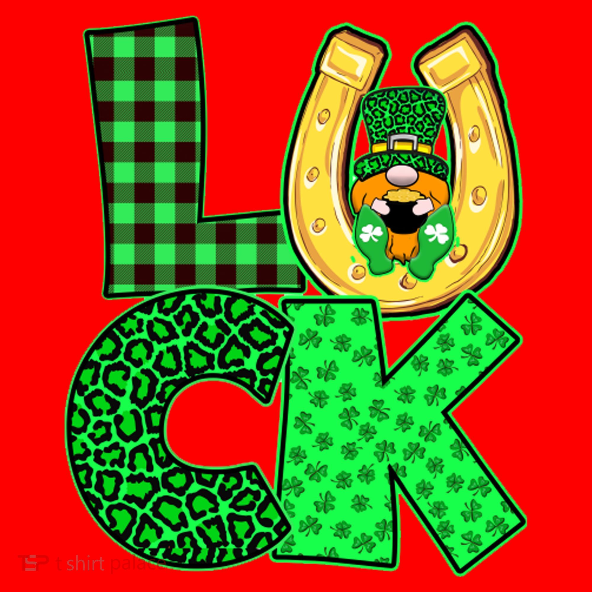 Luck St Patricks Day Lucky Leprechaun Cute Santa Hat