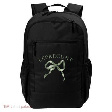 LEPRECUNT St. Patricks 'S Leprecunt Cotteque Irish Bow Backpack