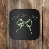 LEPRECUNT St. Patricks 'S Leprecunt Cotteque Irish Bow Coaster thumb 0