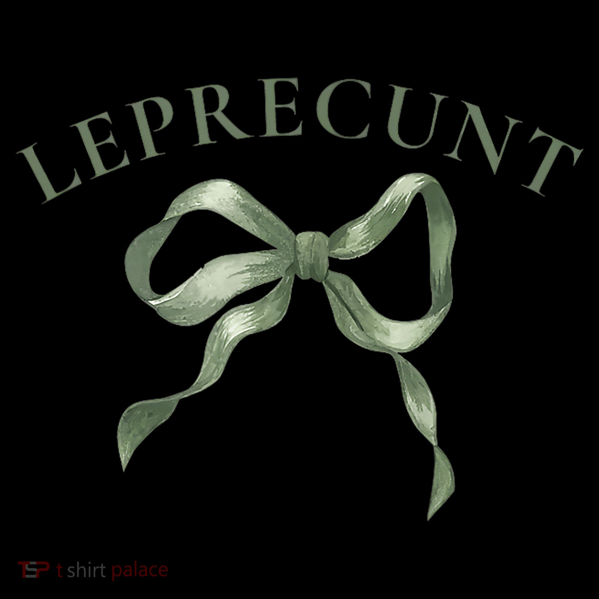 LEPRECUNT St. Patricks 'S Leprecunt Cotteque Irish Bow Coaster