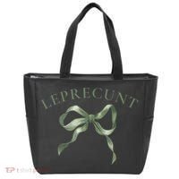 LEPRECUNT St. Patricks 'S Leprecunt Cotteque Irish Bow Tote Bag thumb 0