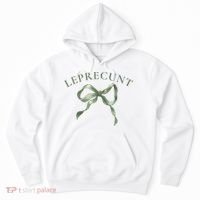 LEPRECUNT St. Patricks 'S Leprecunt Cotteque Irish Bow Hoodie thumb 0