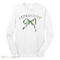 LEPRECUNT St. Patricks 'S Leprecunt Cotteque Irish Bow Long Sleeve Shirt thumb 0