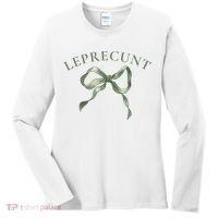LEPRECUNT St. Patricks 'S Leprecunt Cotteque Irish Bow Women's Long Sleeve Shirt thumb 0
