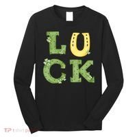 Luck St Patrick's Day Cute Gift Long Sleeve Shirt thumb 0