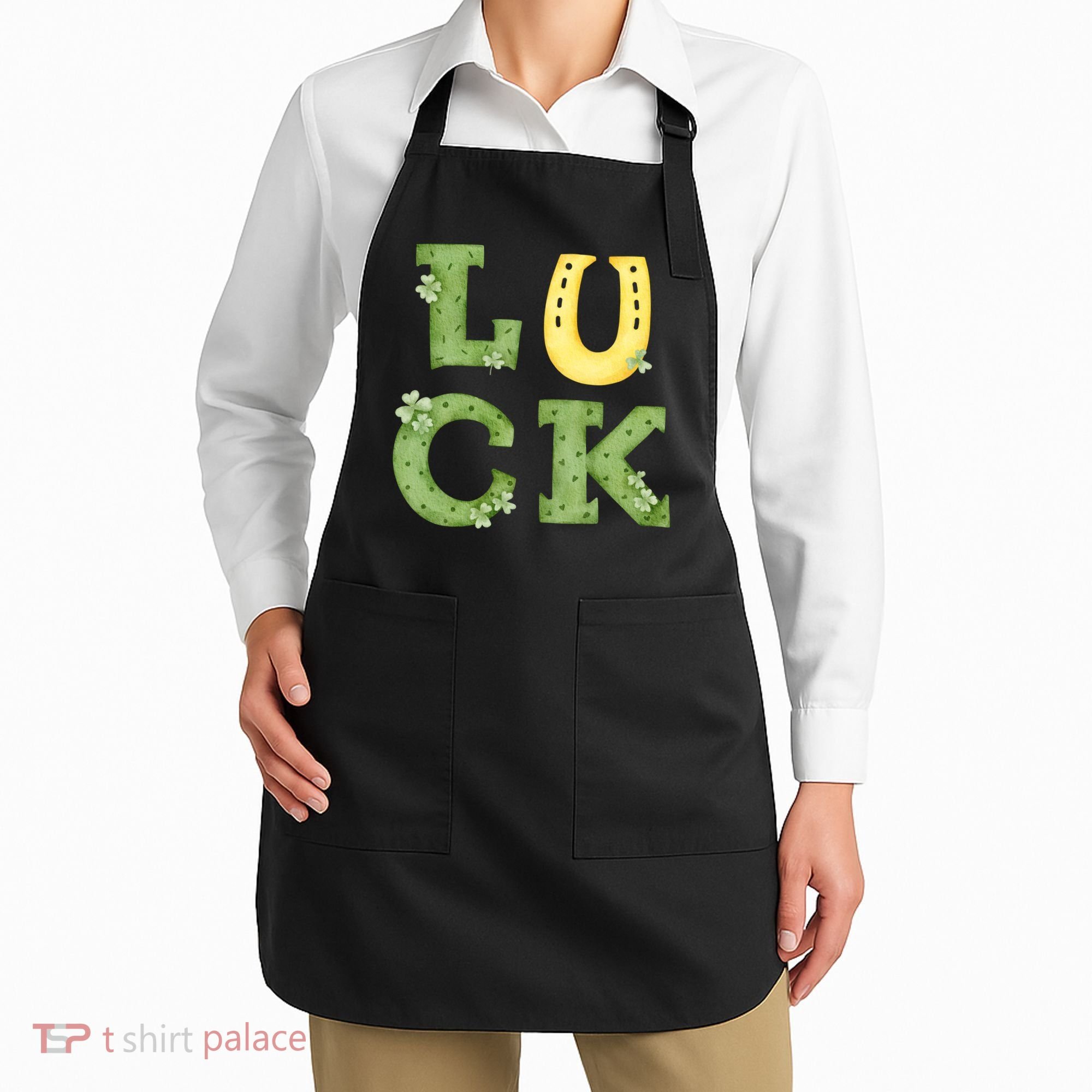 Luck St Patrick's Day Cute Gift Apron