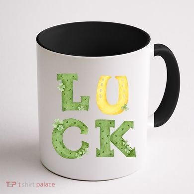 Luck St Patrick's Day Cute Gift Coffee Mug back