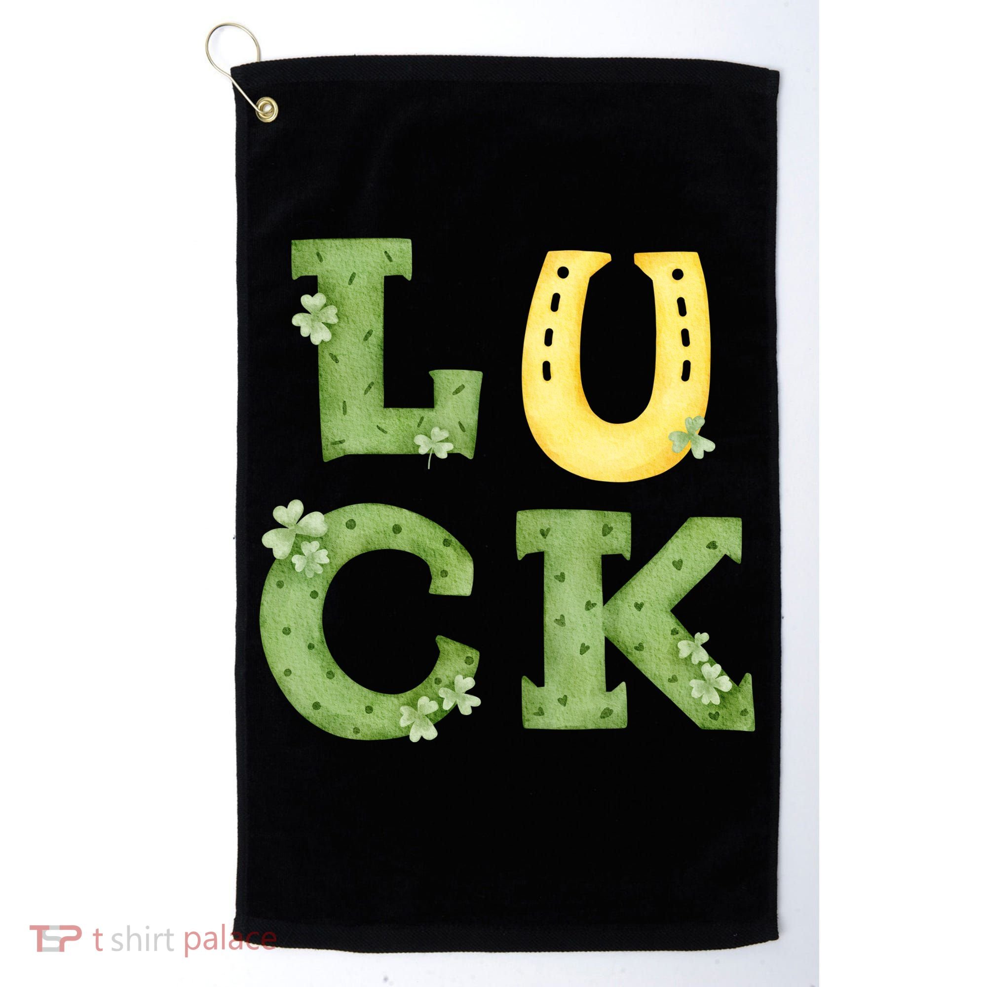 Luck St Patrick's Day Cute Gift Golf Towel