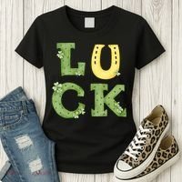 Luck St Patrick's Day Cute Gift Women's T-Shirt thumb 3