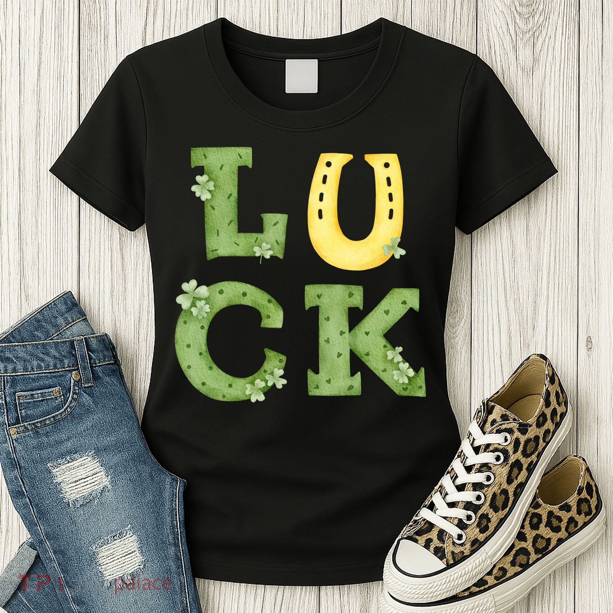 Luck St Patrick's Day Cute Gift Women's T-Shirt