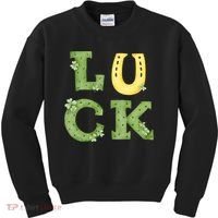 Luck St Patrick's Day Cute Gift Kids Sweatshirt thumb 0