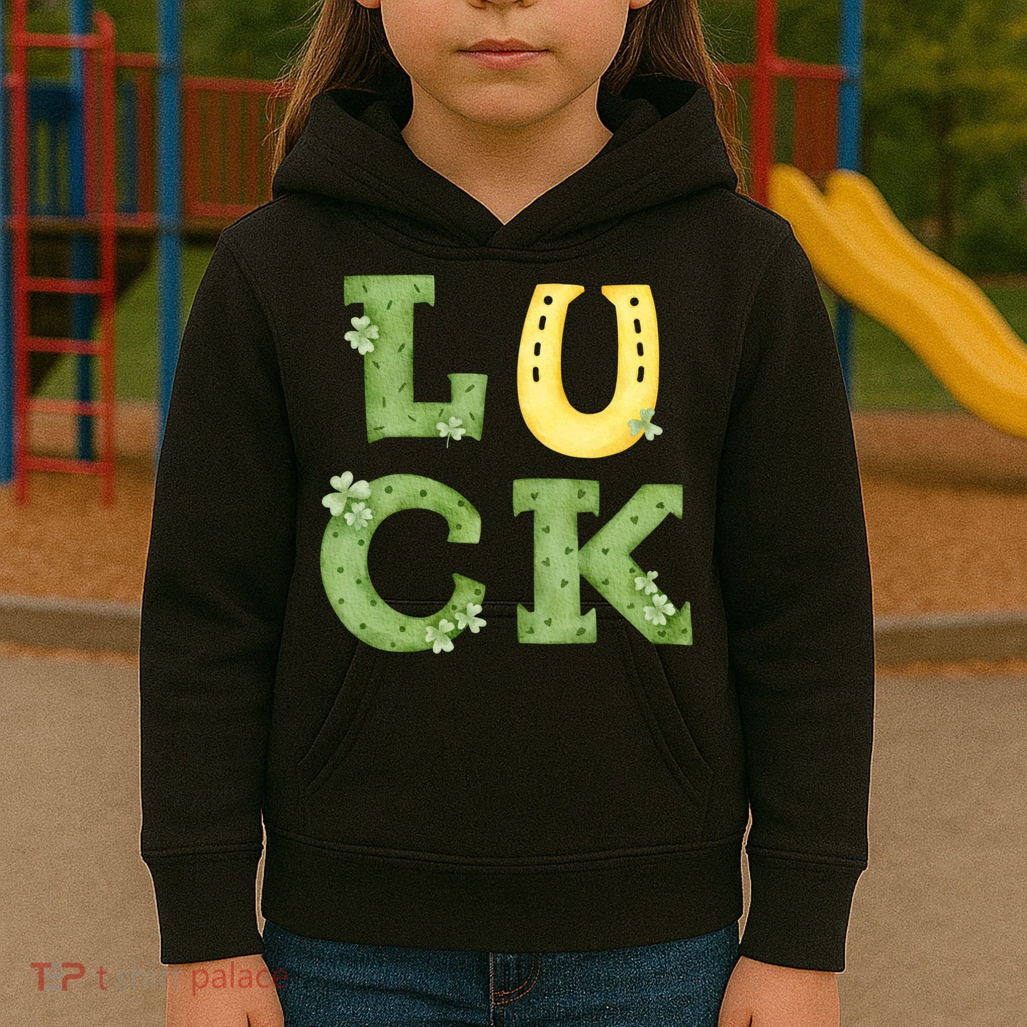 Luck St Patrick's Day Cute Gift Kids Hoodie