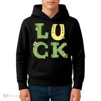 Luck St Patrick's Day Cute Gift Kids Hoodie thumb 4