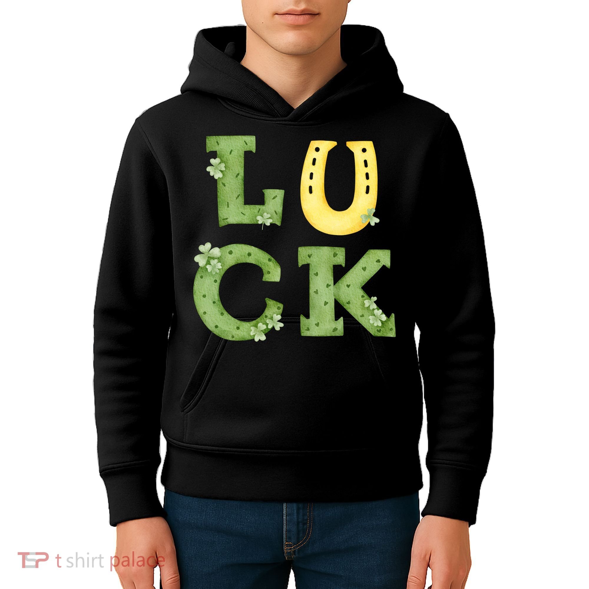 Luck St Patrick's Day Cute Gift Kids Hoodie
