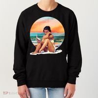 Lady Sunset Reading Book Women's Sweatshirt thumb 0