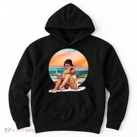 Lady Sunset Reading Book Hoodie thumb 0
