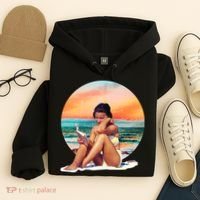 Lady Sunset Reading Book Hoodie thumb 4