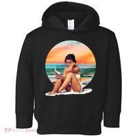 Lady Sunset Reading Book Toddler Hoodie thumb 0