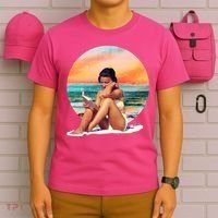 Lady Sunset Reading Book T-Shirt thumb 6