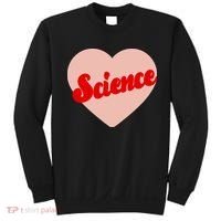 Love Science Retro Heart Sweatshirt thumb 0