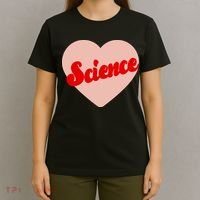 Love Science Retro Heart T-Shirt thumb 4