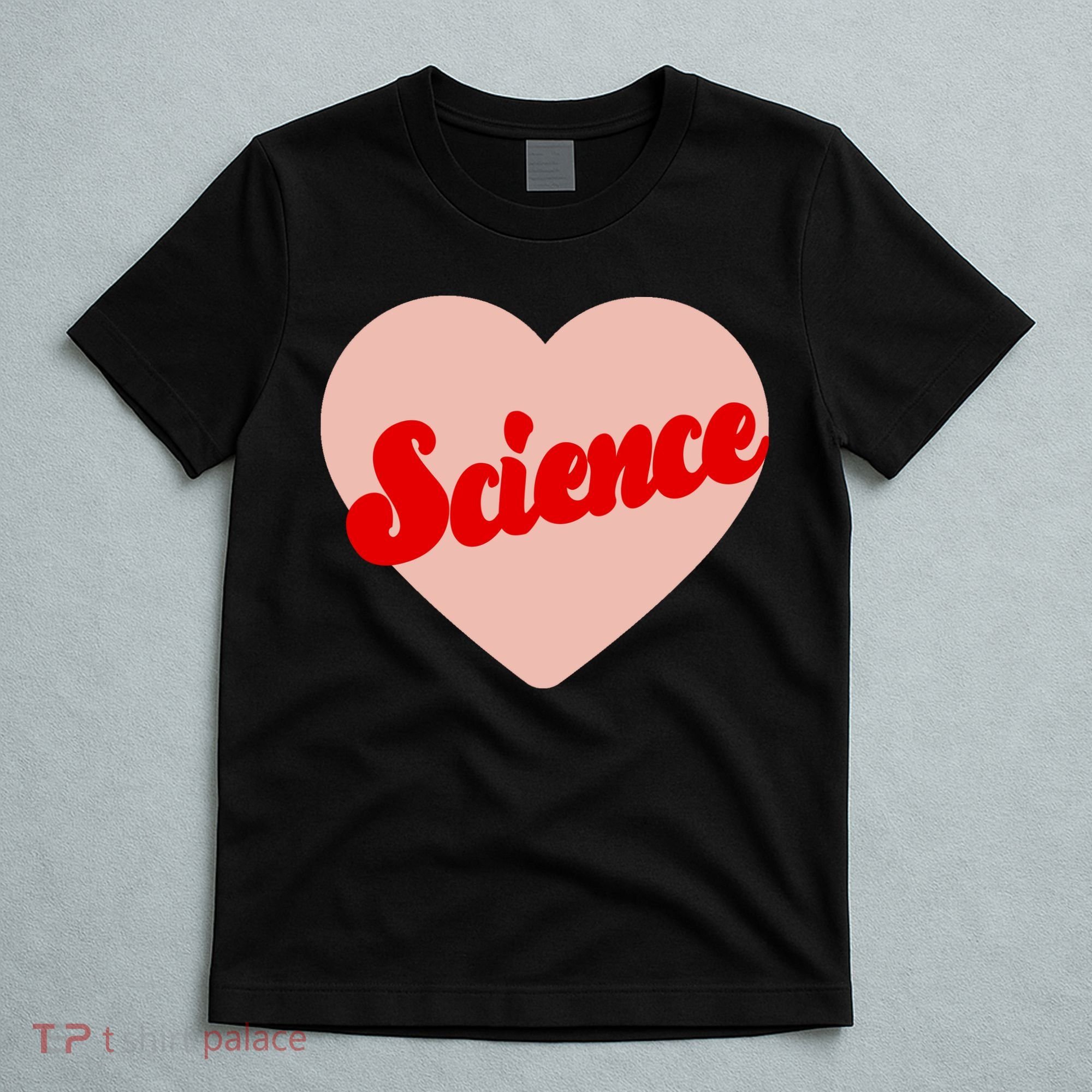 Love Science Retro Heart T-Shirt