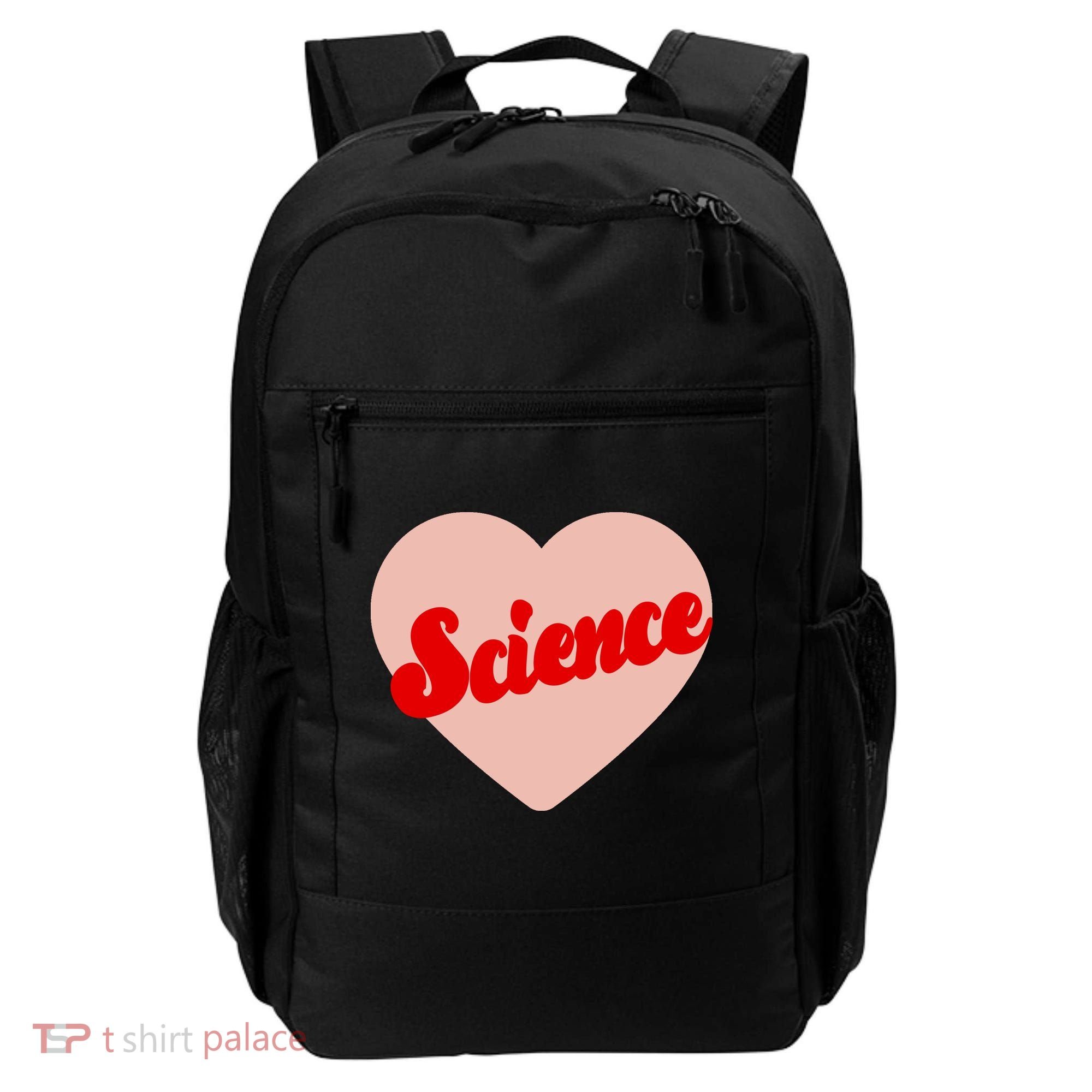 Love Science Retro Heart Backpack