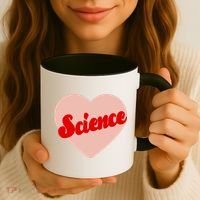 Love Science Retro Heart Coffee Mug thumb 3