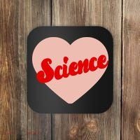 Love Science Retro Heart Coaster thumb 0