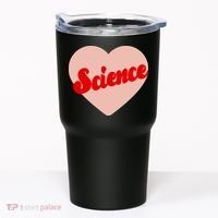 Love Science Retro Heart Tumbler thumb 0