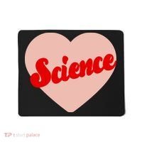 Love Science Retro Heart Mousepad thumb 0