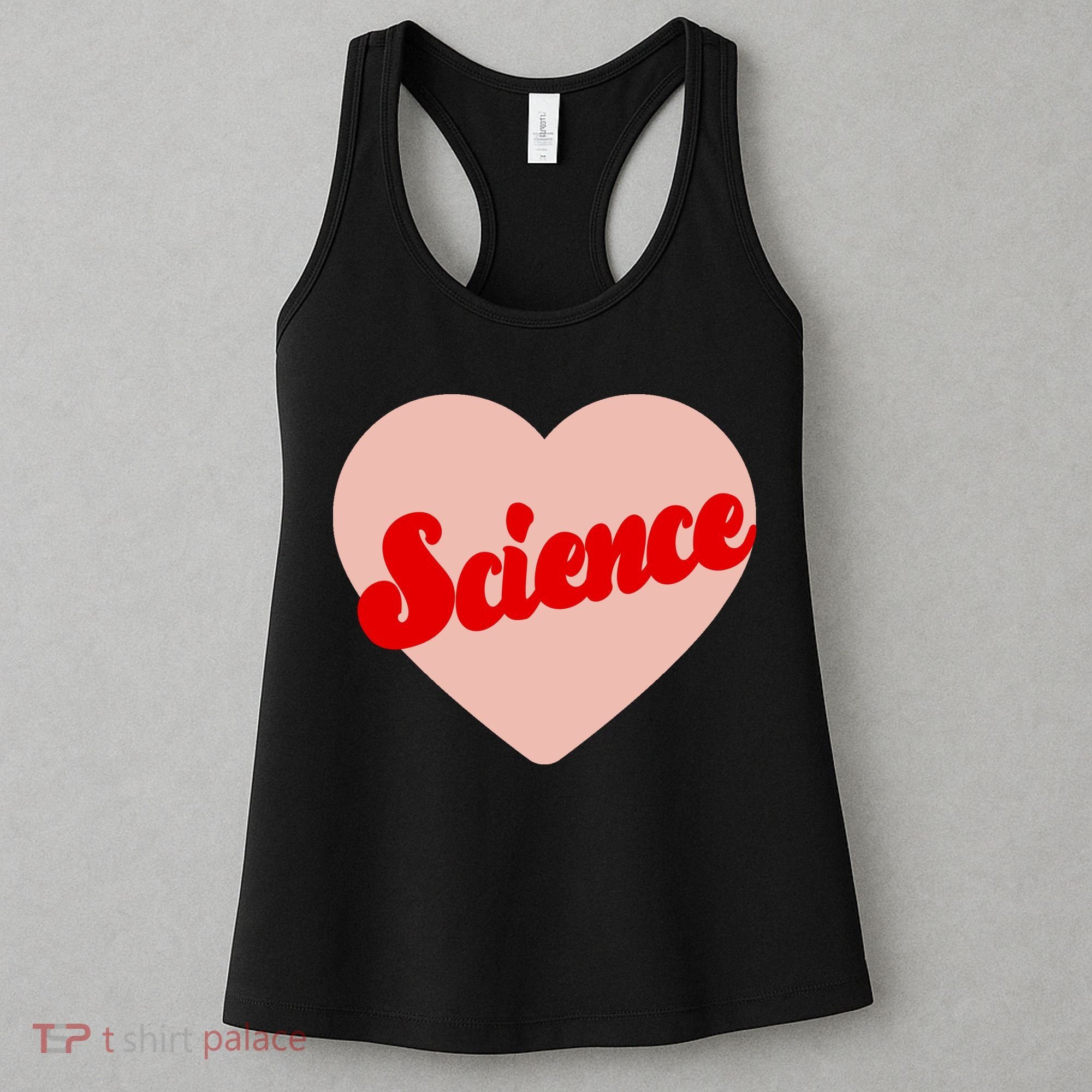 Love Science Retro Heart Women's Tank Top