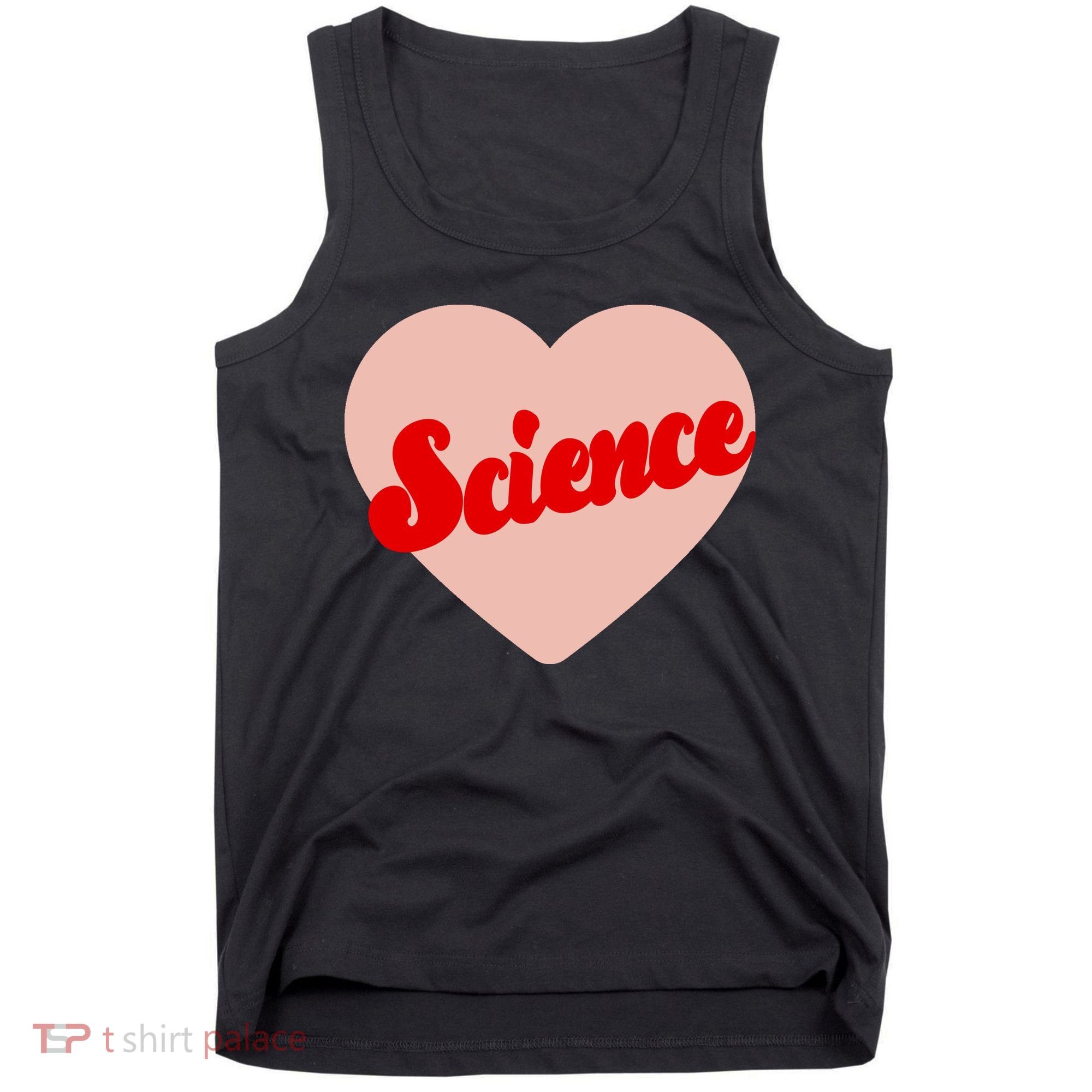 Love Science Retro Heart Tank Top