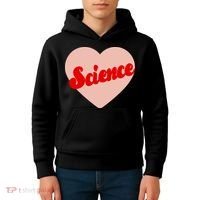 Love Science Retro Heart Kids Hoodie thumb 4