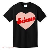 Love Science Retro Heart Kids T-Shirt thumb 0