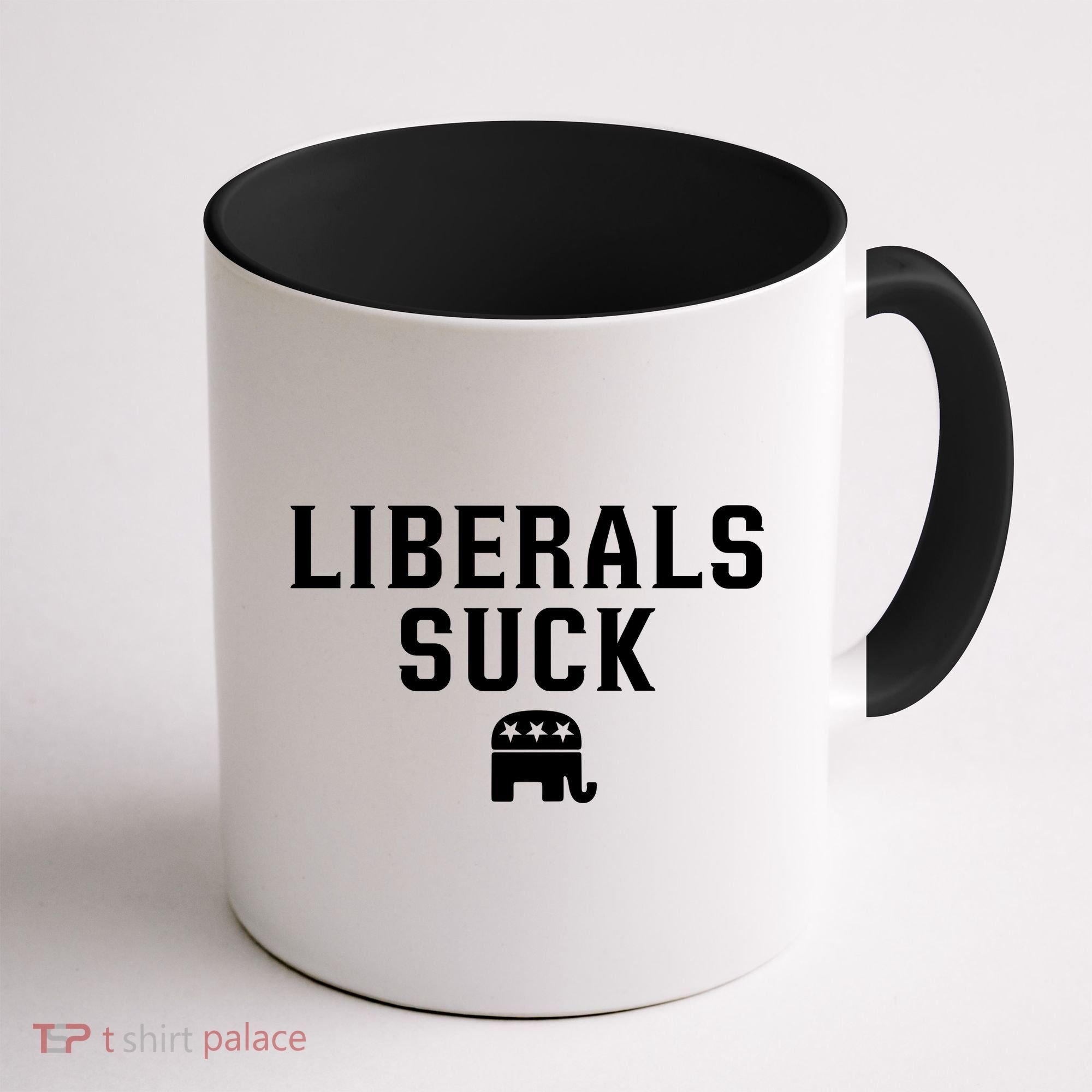 Liberals Suck Republican Party Elephant Conservatives Coffee Mug