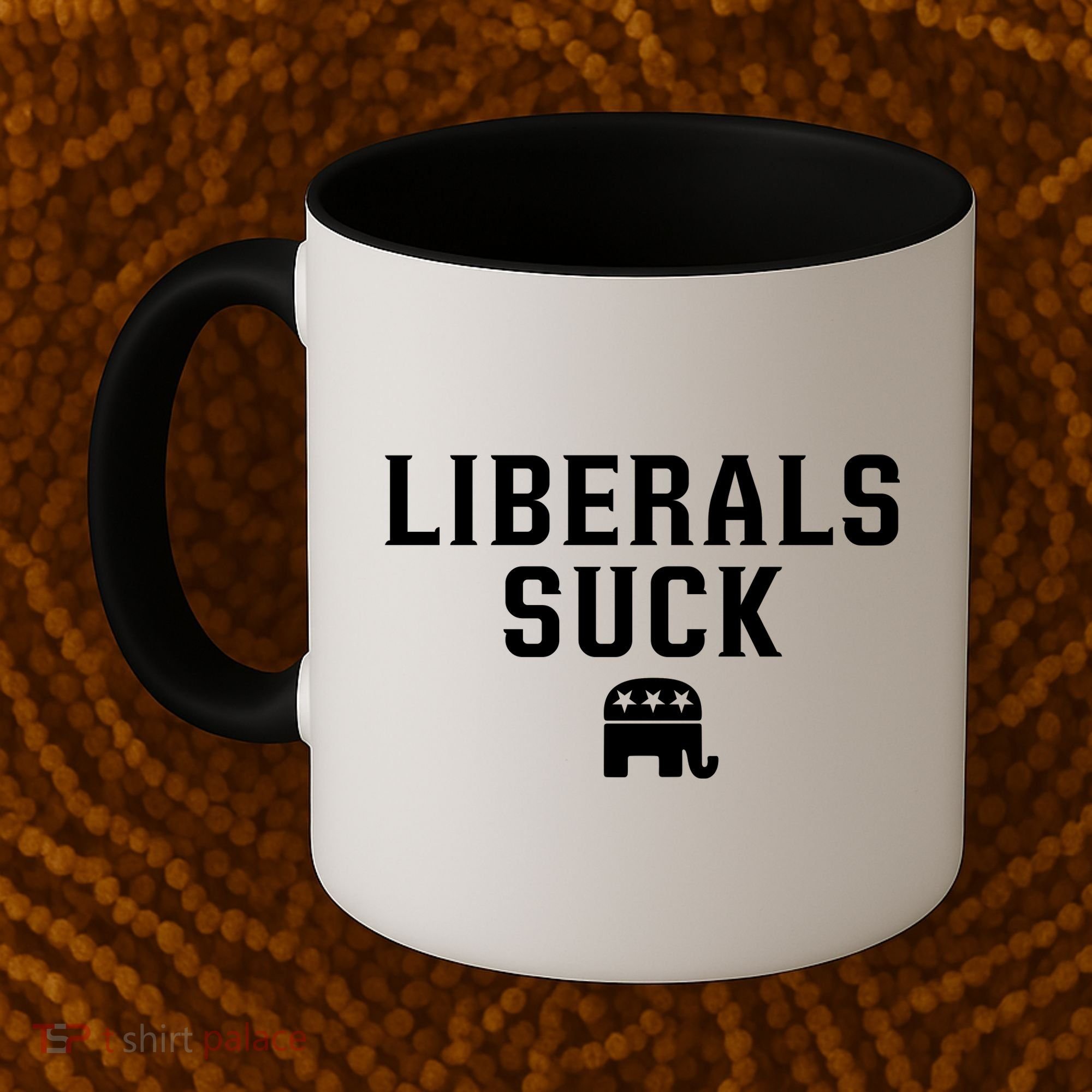 Liberals Suck Republican Party Elephant Conservatives Coffee Mug