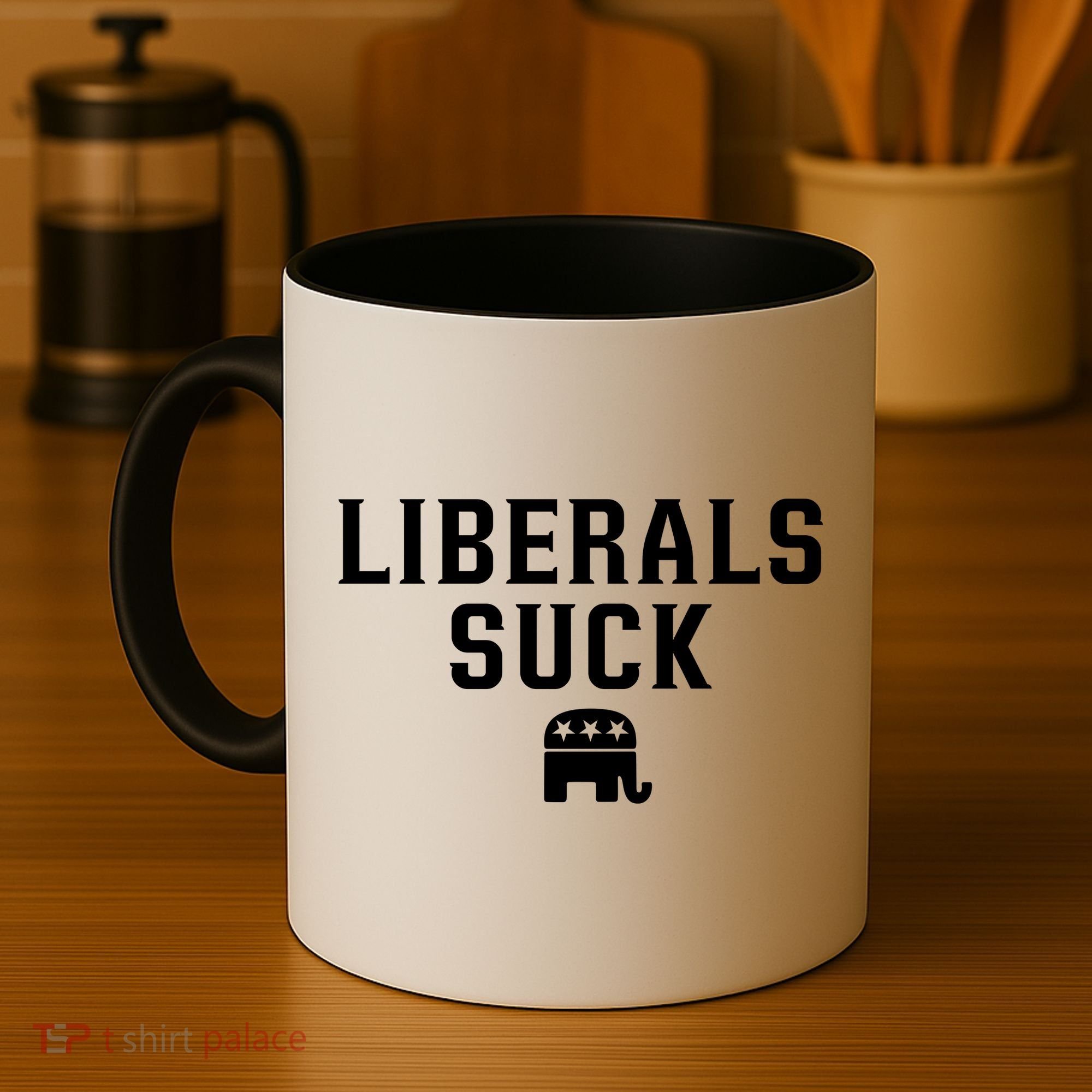 Liberals Suck Republican Party Elephant Conservatives Coffee Mug