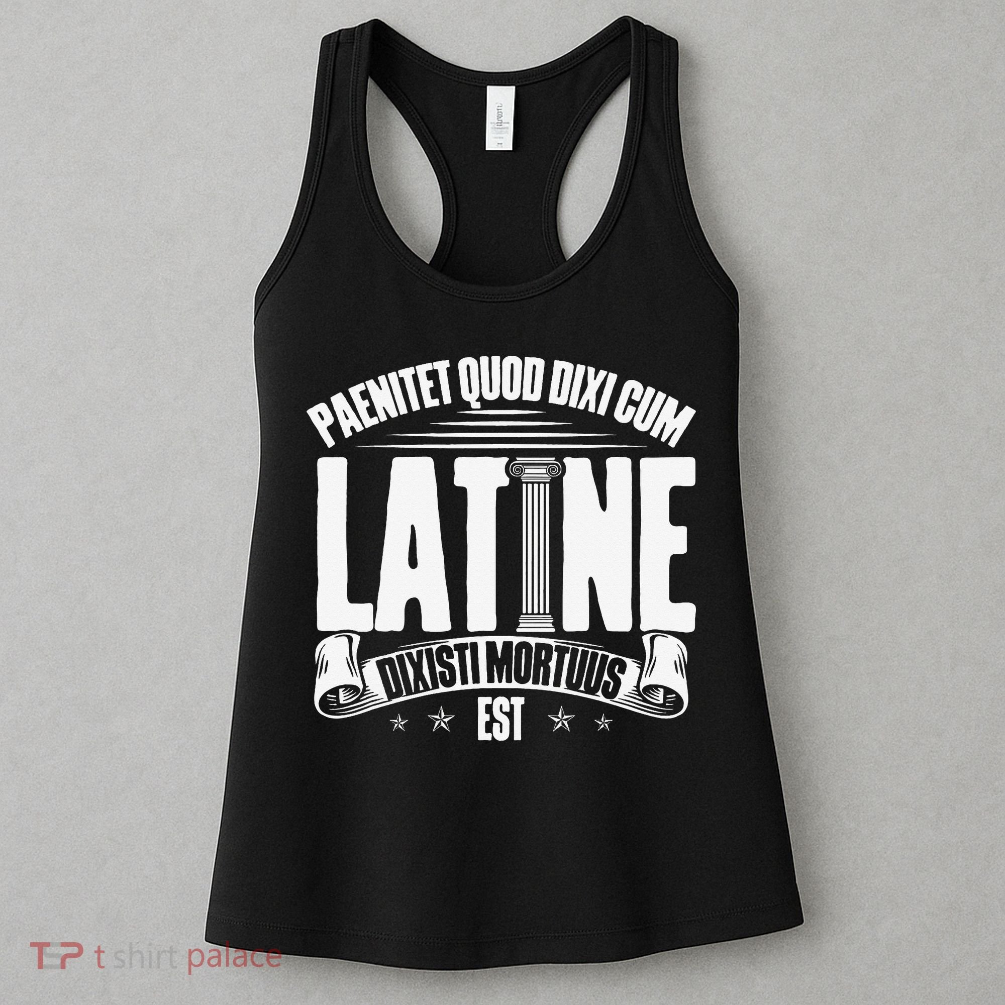 Latin School Roman Culture Latin Saying Manual Latin Women's Tank Top