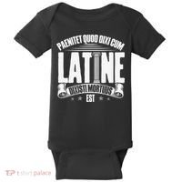 Latin School Roman Culture Latin Saying Manual Latin Baby Bodysuit thumb 0